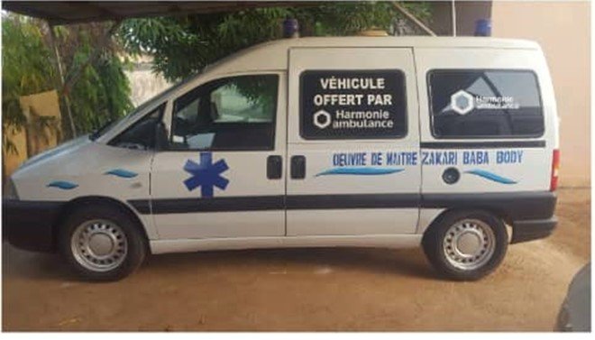 Les ambulances offertes à l'hôpital de zone de Bassila par l'ARDABs